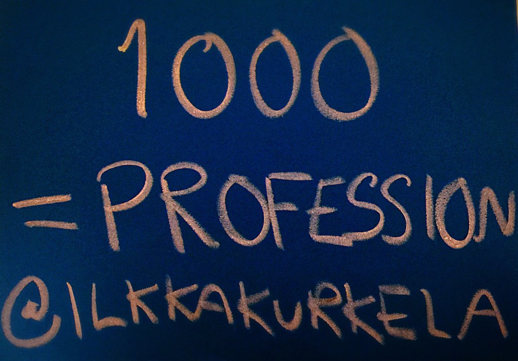 Join us on Periscope and someone gets a profession!